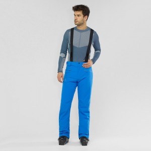 Salomon Edge Hose Herren Blau | 36820-XKTI