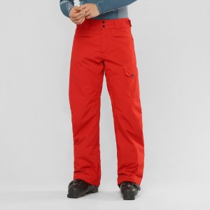 Salomon Highasard M Hose Herren Rot | 04593-EPZD