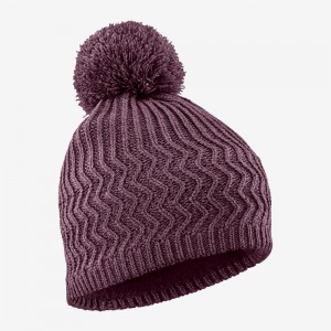 Salomon Kuba Beanie Hüte Herren Lila | 09143-WYAD