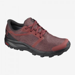 Salomon Outbound Gtx W Trekking Damen Rot | 19485-YKMZ