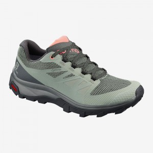 Salomon Outline Gore-Tex Trekking Damen Gray | 10536-KSOJ