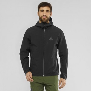 Salomon Outline Jacket M Jacke Herren Schwarz | 03752-QKRA