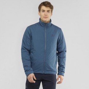 Salomon Outrack Insulated Jacket M Jacke Herren Navy | 37804-BOKX