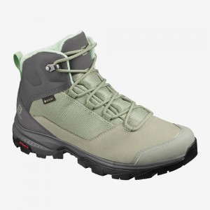 Salomon Outward Gore-Tex Wanderstiefel Damen Gray | 90213-JLAD