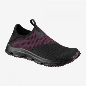 Salomon Rx Moc 4.0 W Pantoletten Damen Schwarz | 04638-HFRD