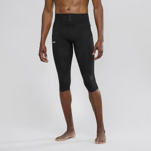 Salomon S Lab Nso Mid Tight M Strumpfhose Herren Schwarz | 16347-ZUAQ