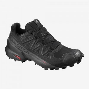 Salomon Speedcross 5 Gore-Tex Trailrunning Schuhe Damen Schwarz | 64507-UICO