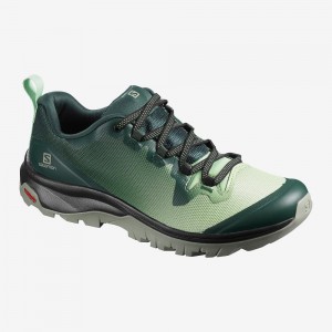 Salomon Vaya Trekking Damen Grün | 90867-YPZX