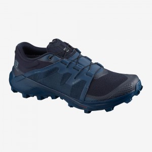 Salomon Wildcross Gtx Trailrunning Schuhe Herren Navy | 76102-YMZE