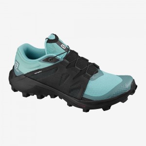 Salomon Wildcross W Trailrunning Schuhe Damen Grün | 07683-HDEJ