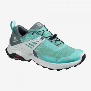 Salomon X Raise Trekking Damen Grün | 90468-OYZF