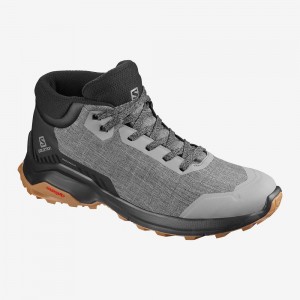 Salomon X Reveal Chukka Climasalomon Wasserdichte Winterstiefel Herren Gray | 70431-GVKS