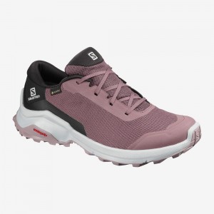 Salomon X Reveal Gore-Tex Trekking Damen Rosa | 90415-BUWD