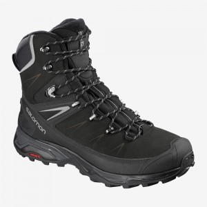 Salomon X Ultra Winter Climasalomon Wasserdichte 2 Winterstiefel Herren Schwarz | 83671-ZKOG