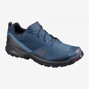 Salomon Xa Collider Gtx Trailrunning Schuhe Herren Navy | 81697-XLNF