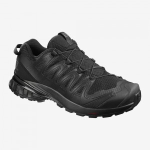 Salomon Xa Pro 3D V8 Weite Trailrunning Schuhe Herren Schwarz | 82195-YUJQ