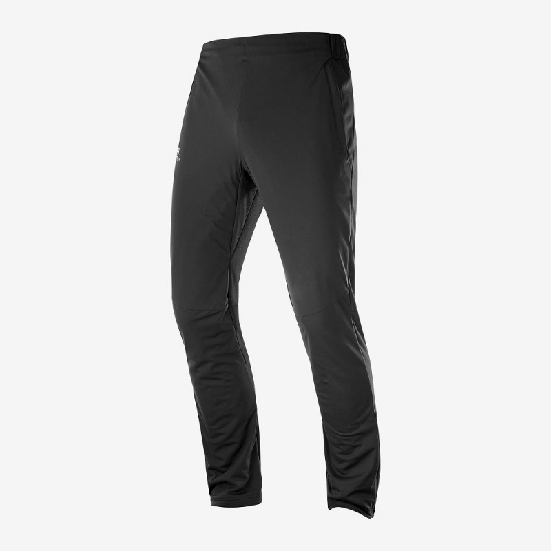 Salomon Agile Warm Hose Herren Schwarz | 40593-ECRJ