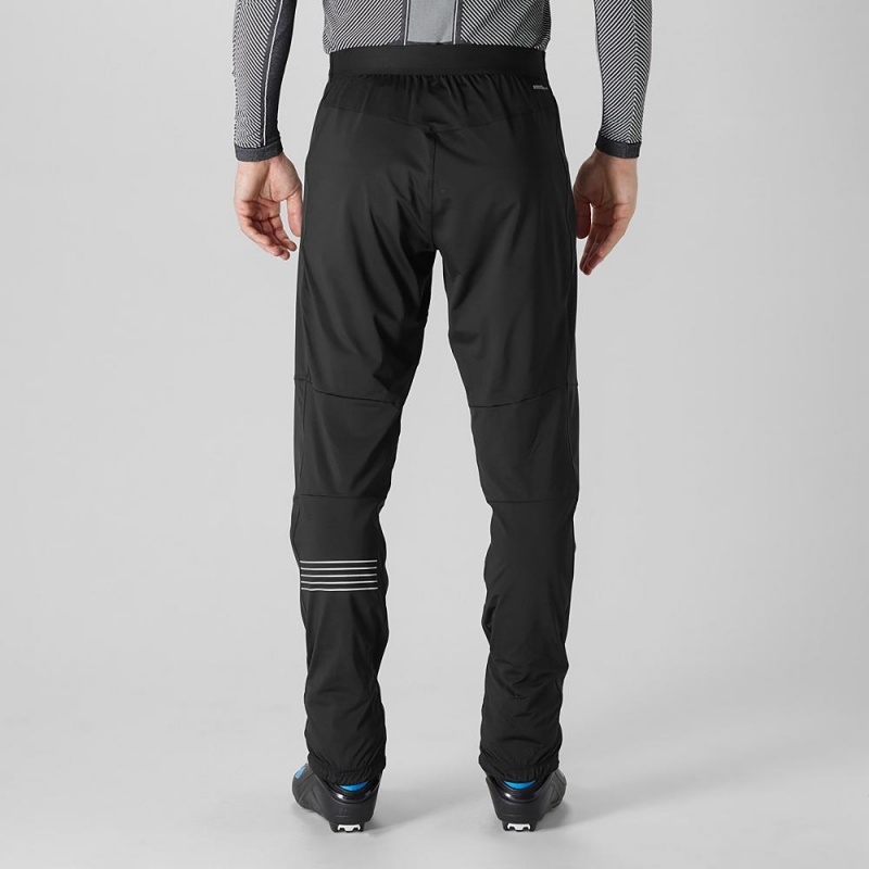 Salomon Agile Warm Hose Herren Schwarz | 40593-ECRJ