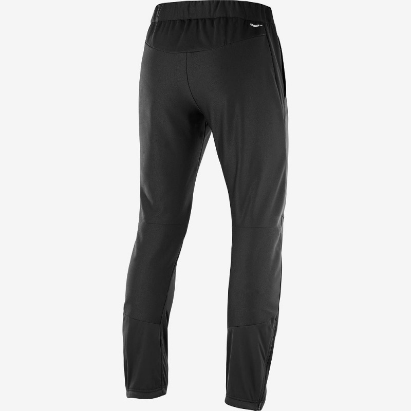 Salomon Agile Warm Hose Herren Schwarz | 40593-ECRJ