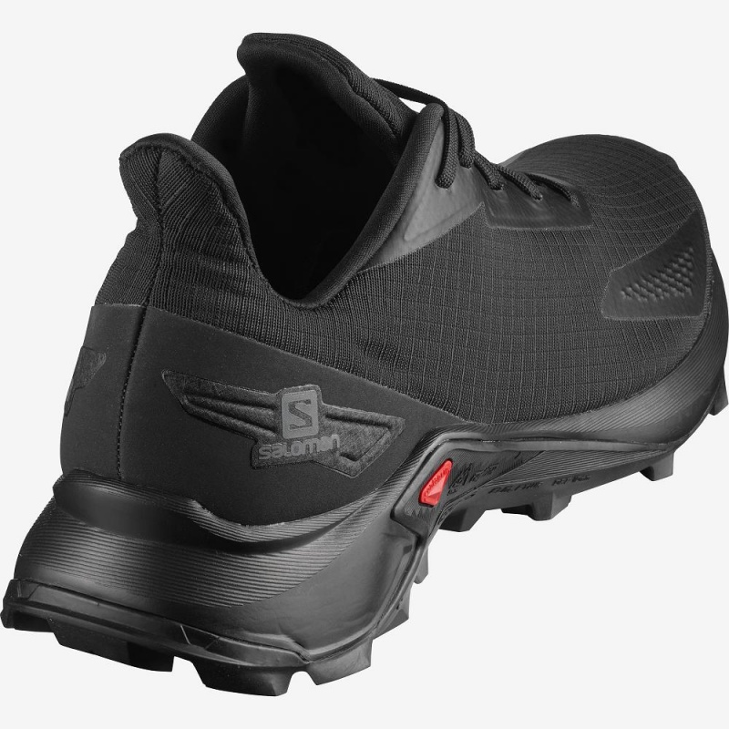 Salomon Alphacross Blast Freizeitschuhe Herren Schwarz | 18537-YLPZ