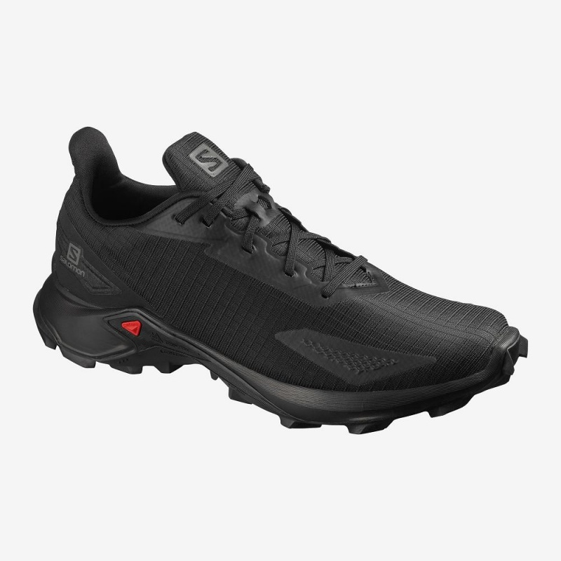 Salomon Alphacross Blast Freizeitschuhe Herren Schwarz | 18537-YLPZ