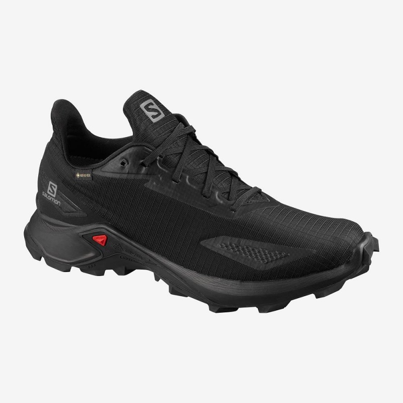 Salomon Alphacross Blast Gtx Trailrunning Schuhe Herren Schwarz | 08439-HPCE