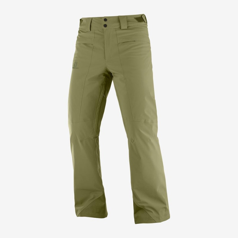 Salomon Brilliant Hose Herren Grün | 91053-IEMP