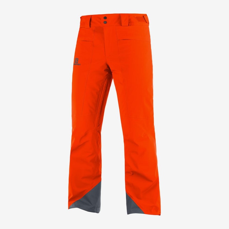 Salomon Brilliant Hose Herren Orange | 76318-HYSX