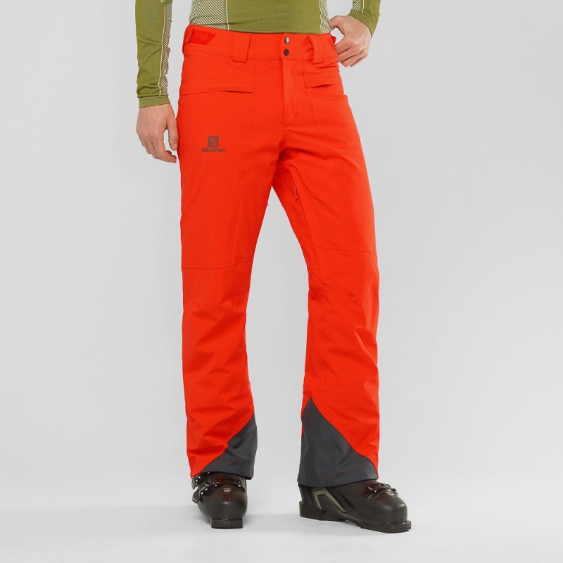 Salomon Brilliant Hose Herren Orange | 76318-HYSX