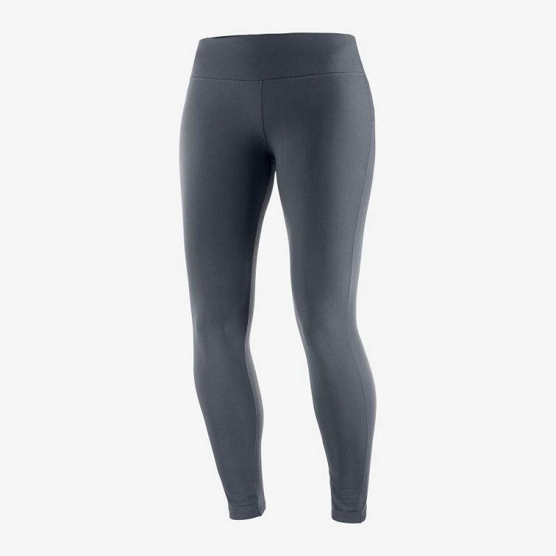 Salomon Comet Warm Tight W Strumpfhose Damen Gray | 34852-VQUG