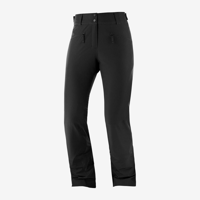 Salomon Edge Hose Damen Schwarz | 52461-VBUD