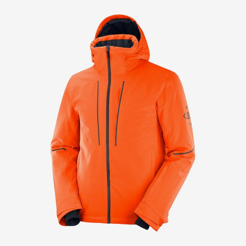 Salomon Edge Skijacken Herren Orange | 62301-UDCP