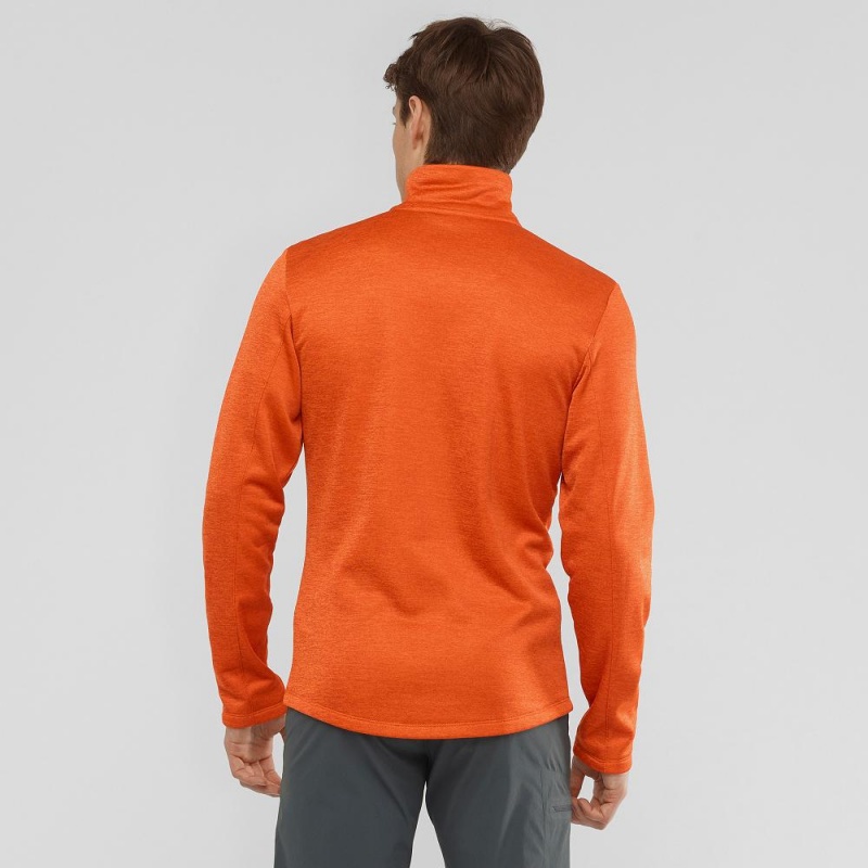 Salomon Essential Lightwarm Seamless Skijacken Herren Orange | 74529-PZDA