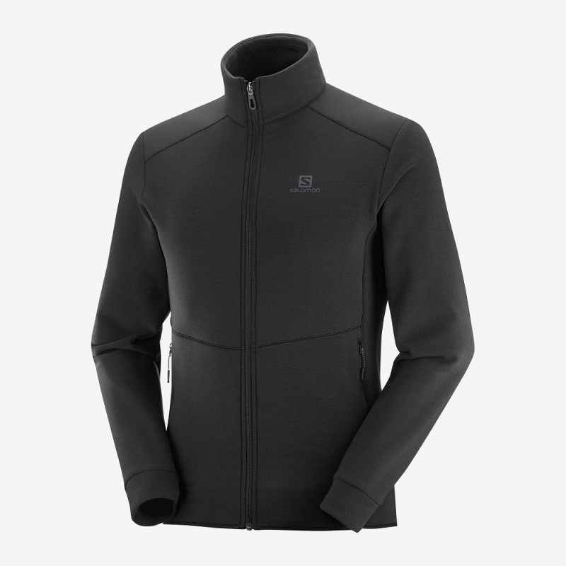 Salomon Essential Warm Skijacken Herren Schwarz | 48736-UVBI