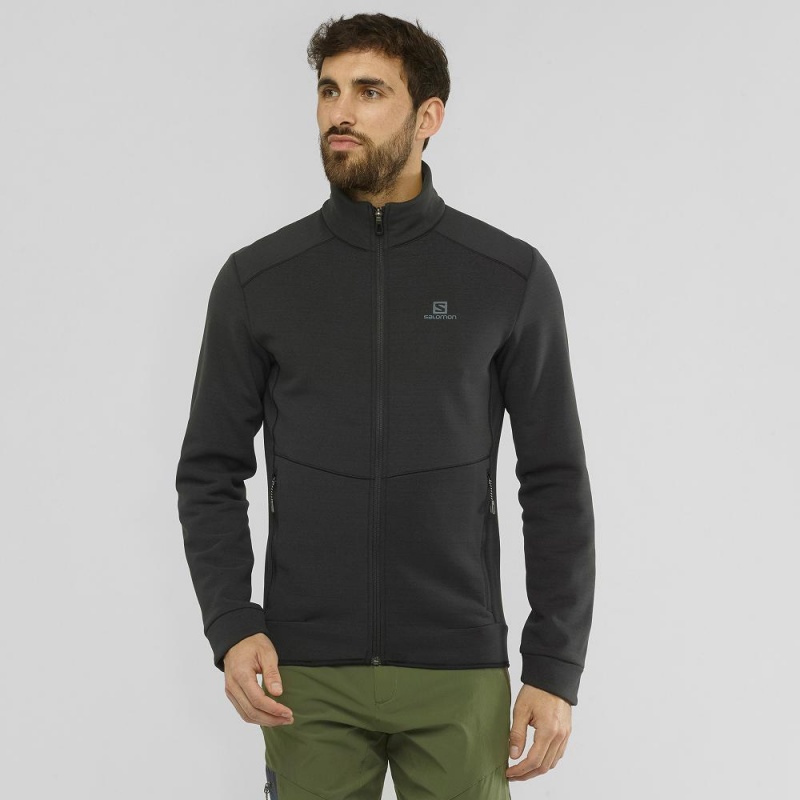 Salomon Essential Warm Skijacken Herren Schwarz | 48736-UVBI