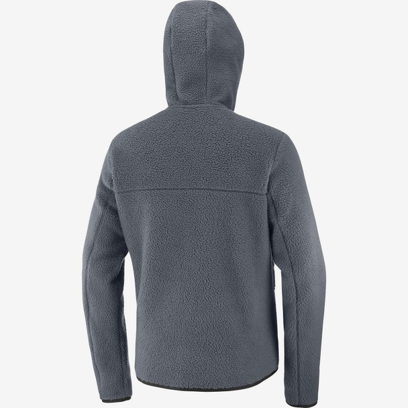 Salomon Essential Warm Teddy Skijacken Herren Gray | 79402-IZAP