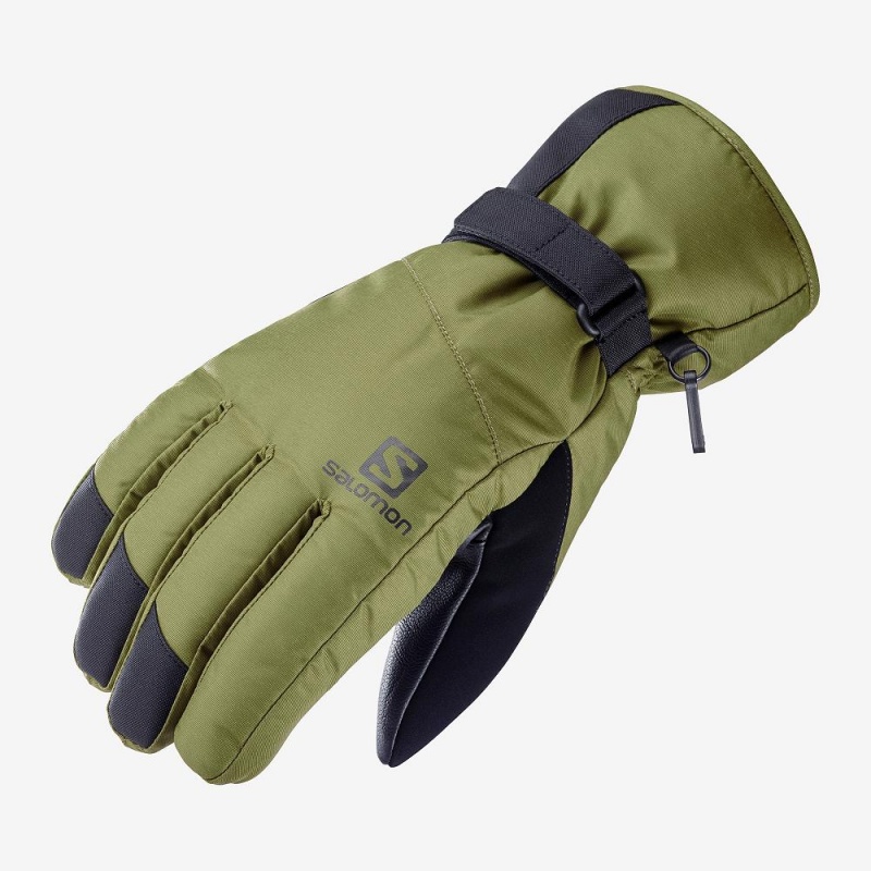 Salomon Force Dry M Handschuhe Herren Grün | 17826-ERJI