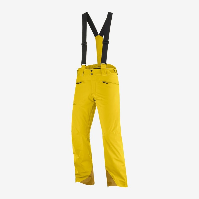 Salomon Force Hose Herren Gelb | 29014-VTWO