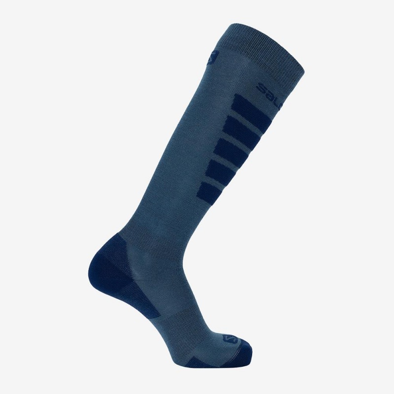 Salomon Kompfort Socken Herren Blau | 05287-OHBC