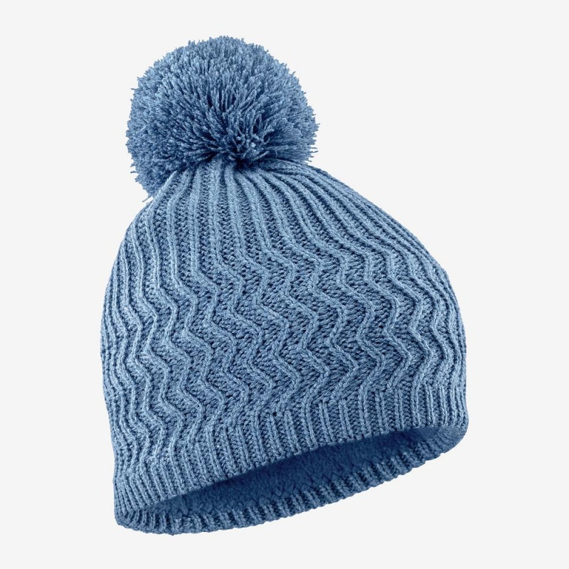 Salomon Kuba Beanie Hüte Herren Blau | 72401-JVBD