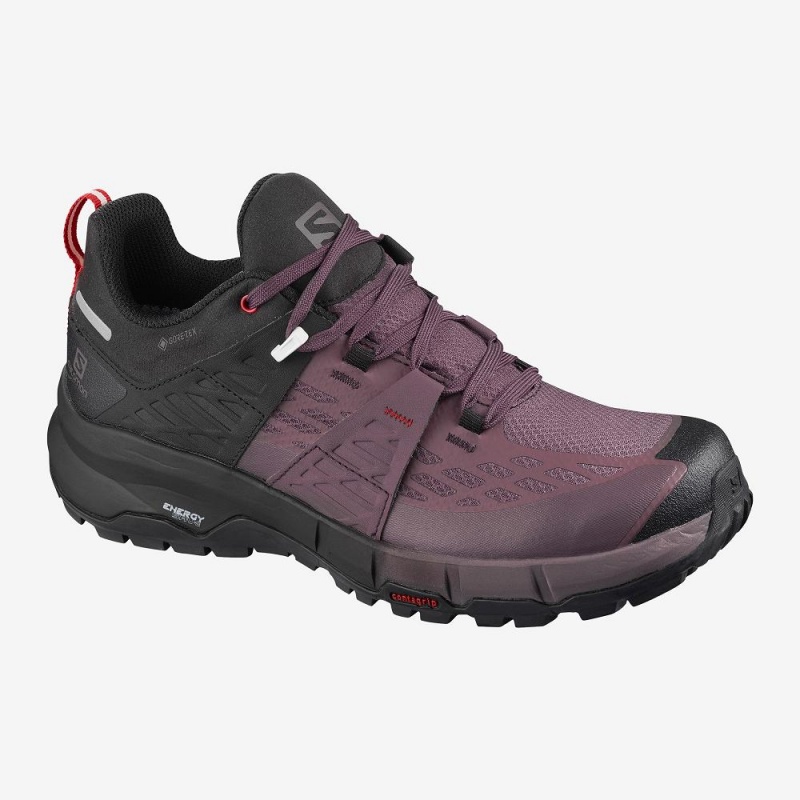 Salomon Odyssey Gtx W Laufschuhe Damen Schwarz | 83946-XJGR