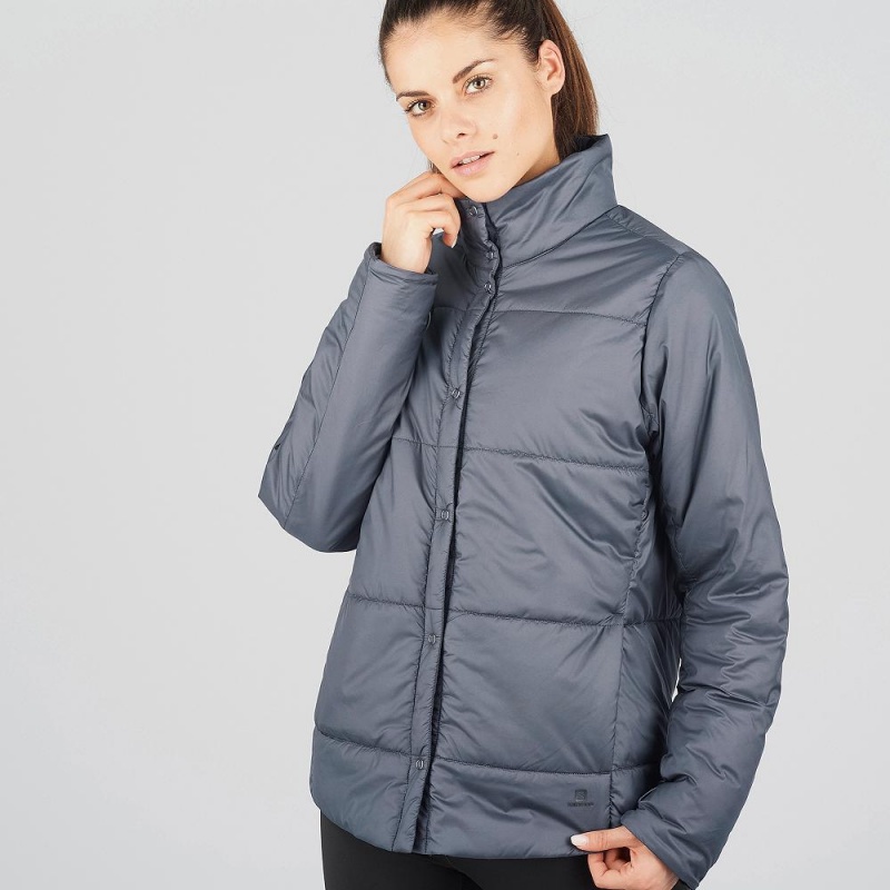 Salomon Outlaw 3In1 Jacket W Skijacken Damen Schwarz | 82670-FDNK