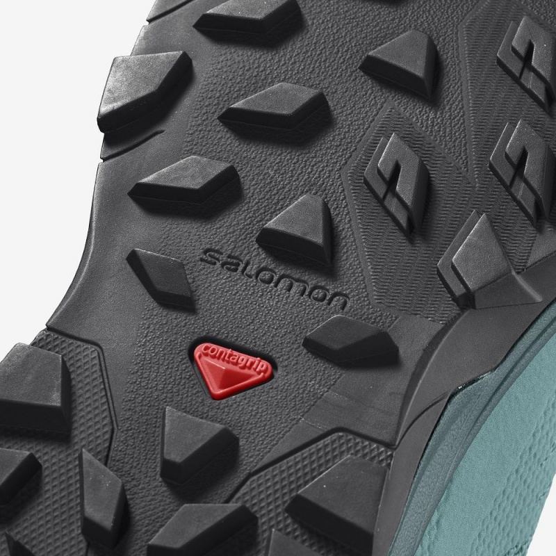 Salomon Outline Gore-Tex Trekking Damen Grün | 78249-DCEJ