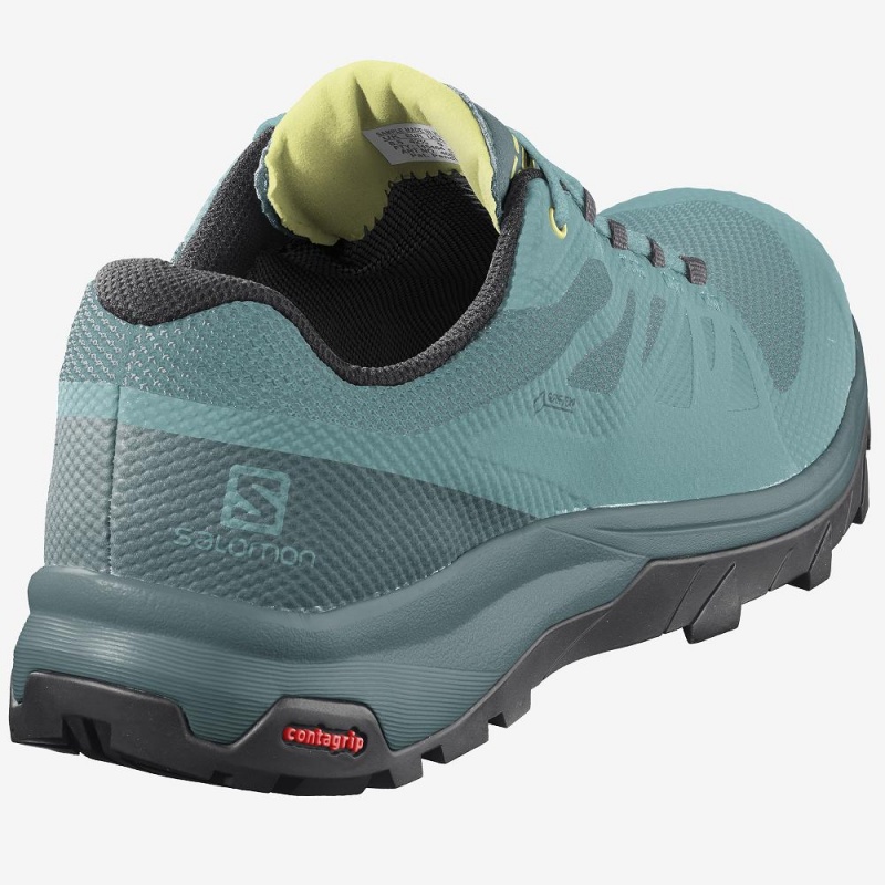 Salomon Outline Gore-Tex Trekking Damen Grün | 78249-DCEJ