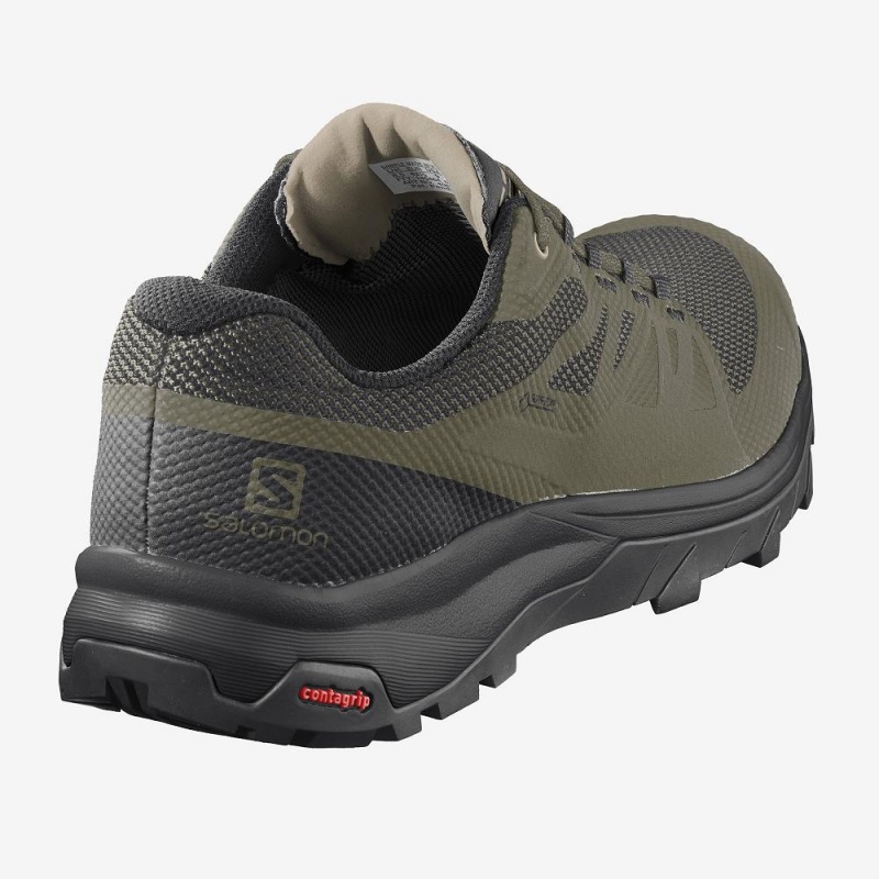 Salomon Outline Gore-Tex Trekking Herren Grün | 89631-ORQJ