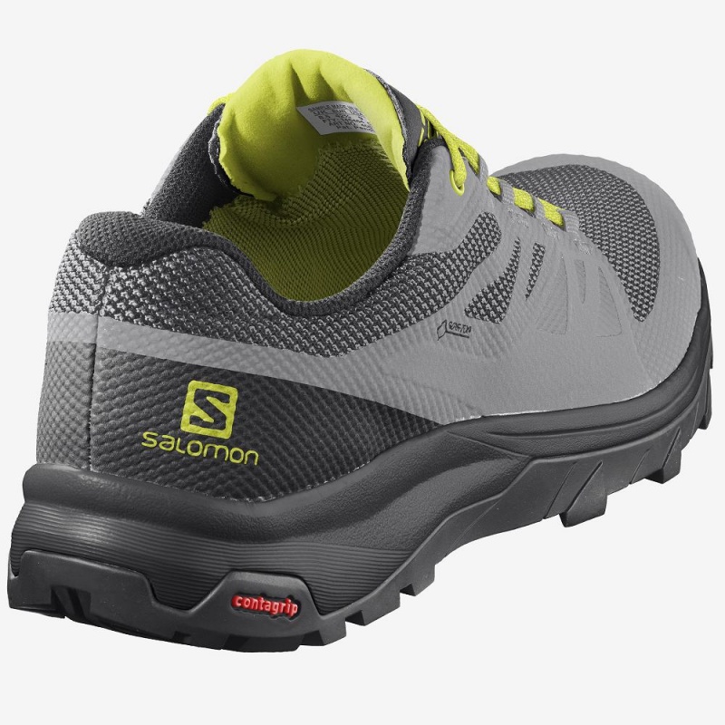 Salomon Outline Gore-Tex Trekking Herren Silber | 39547-GTDW