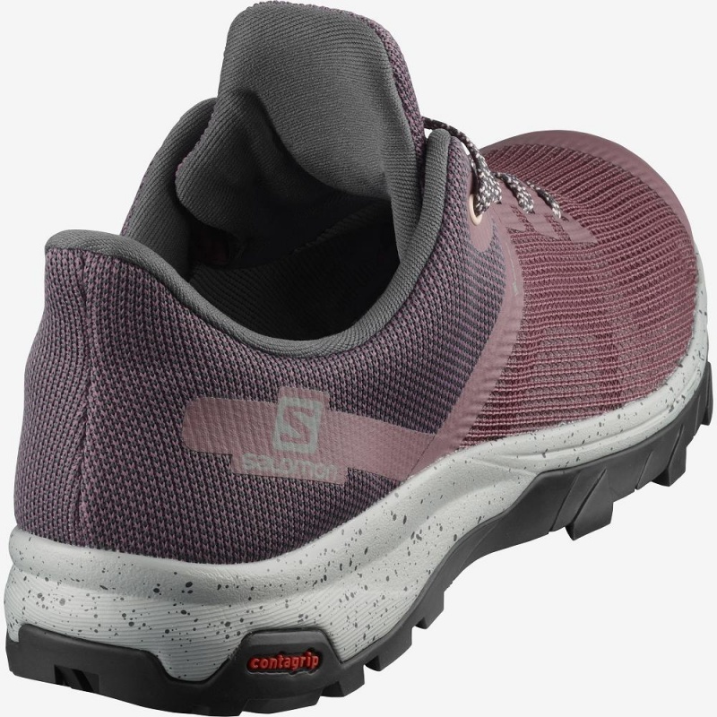 Salomon Outline Prism Gore-Tex Trekking Damen Rosa | 52709-BYVK