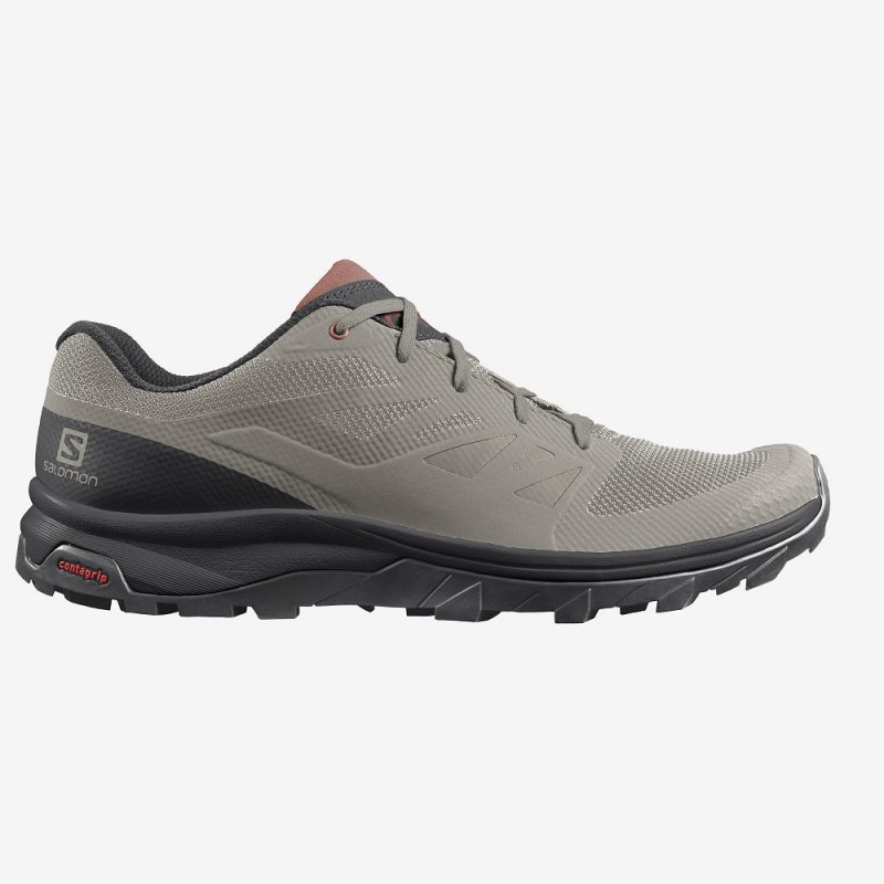 Salomon Outline Trekking Herren Gray | 45196-ZOBC