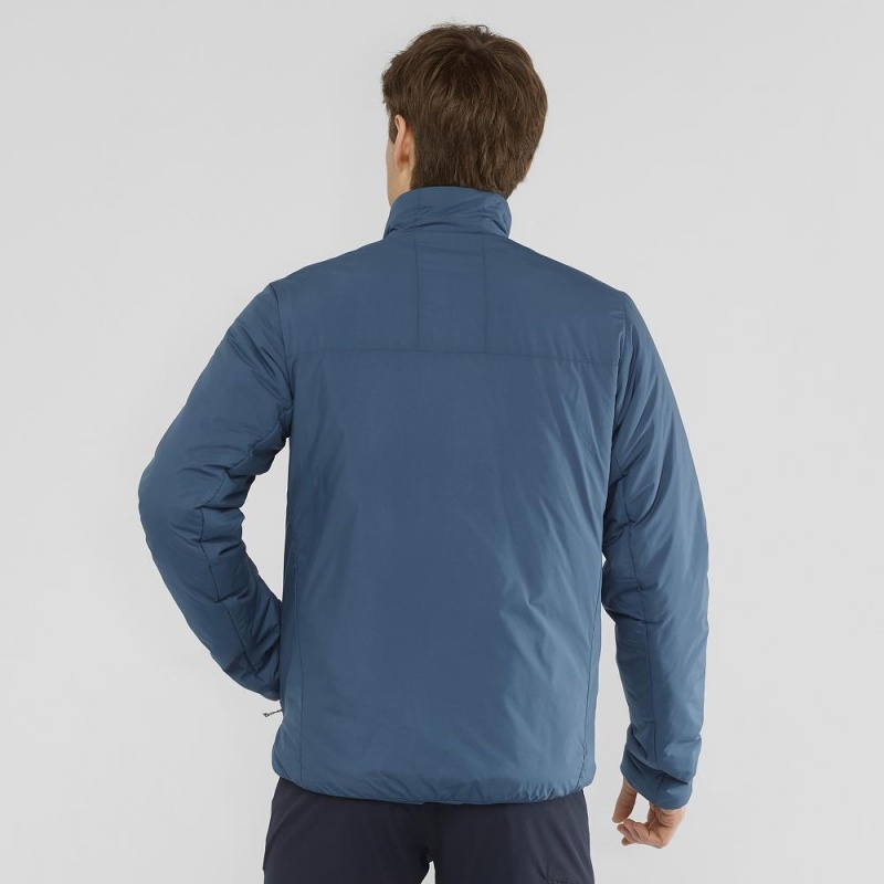 Salomon Outrack Insulated Jacket M Jacke Herren Navy | 37804-BOKX