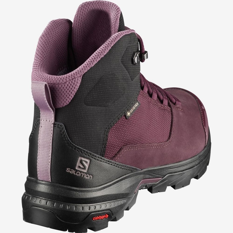 Salomon Outward Gore-Tex Wanderstiefel Damen Weiß | 23854-XFPO